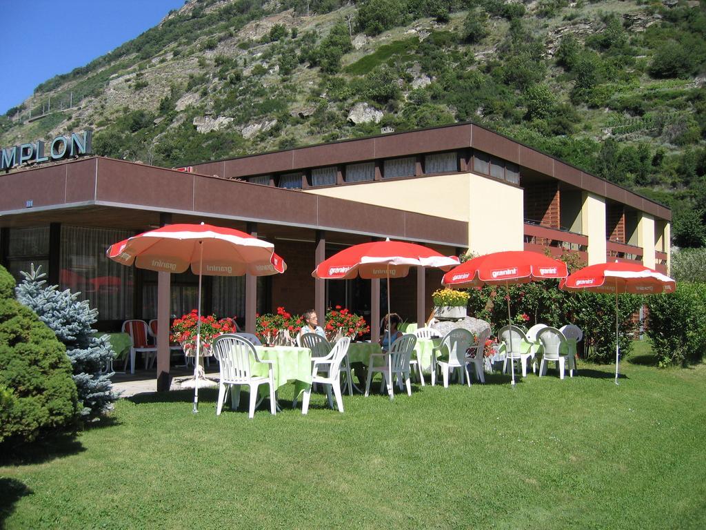 Hotel Garni Simplon Brigerbad Экстерьер фото